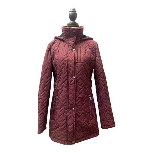 Calvin Klein Jackets & Blazers - Calvin Klein Women's Hooded Quilted Puffer Jacket